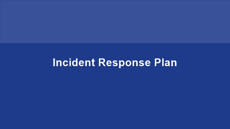 Incident Response Plan